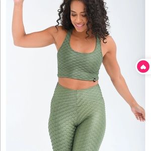 Booty by Brabants Chrome Cropped Tank